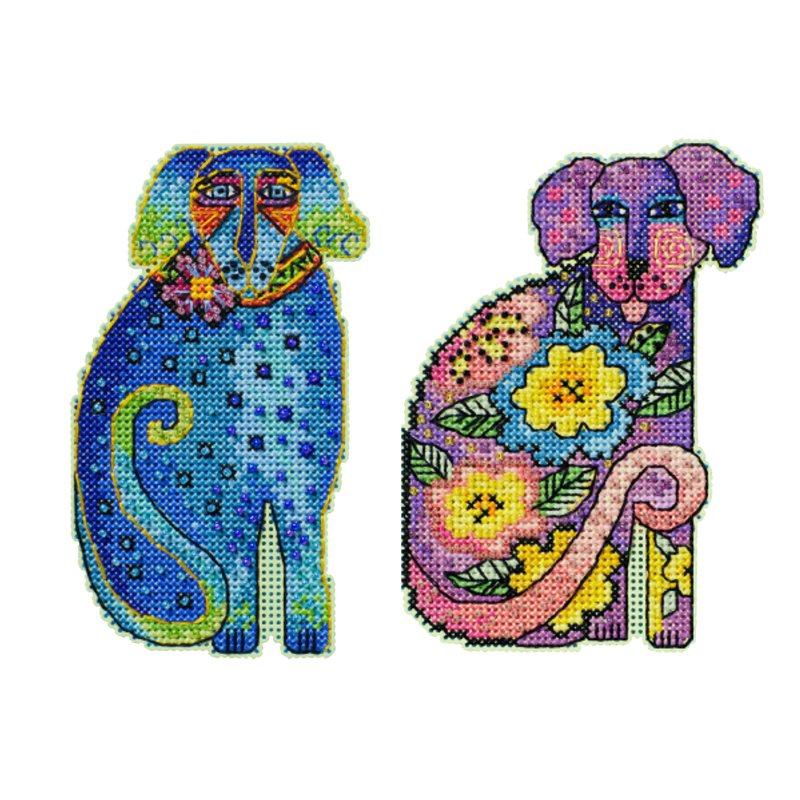 Kindred Spirit + Sadie Blue - Laurel Burch - Mill Hill - Cross Stitch Kits