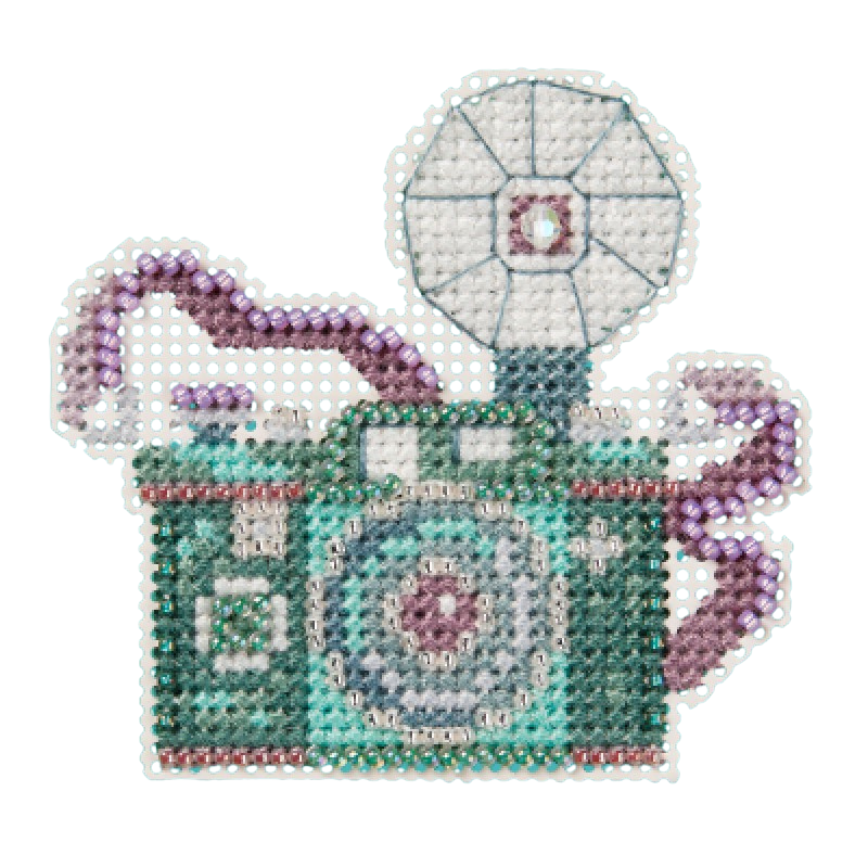 Vintage Camera - Mill Hill - Spring Bouquet - Cross Stitch Kit