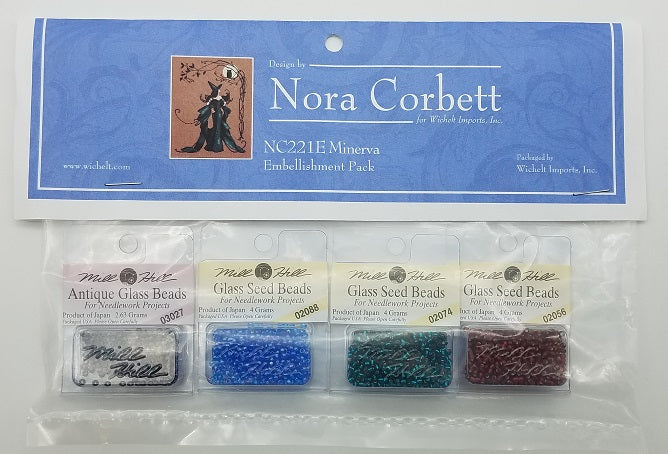 Minerva - Nora Corbett - Chart, Beads - NC221