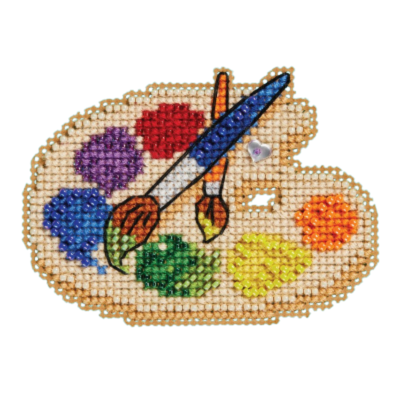 Painter's Palette - Mill Hill - Spring Bouquet - Cross Stitch Kit