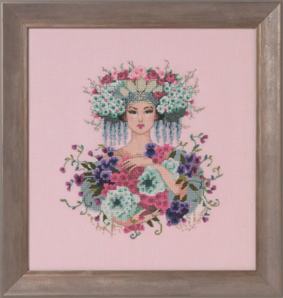 Botanical Garden - Mirabilia - Chart, Beads, All Thread - MD177