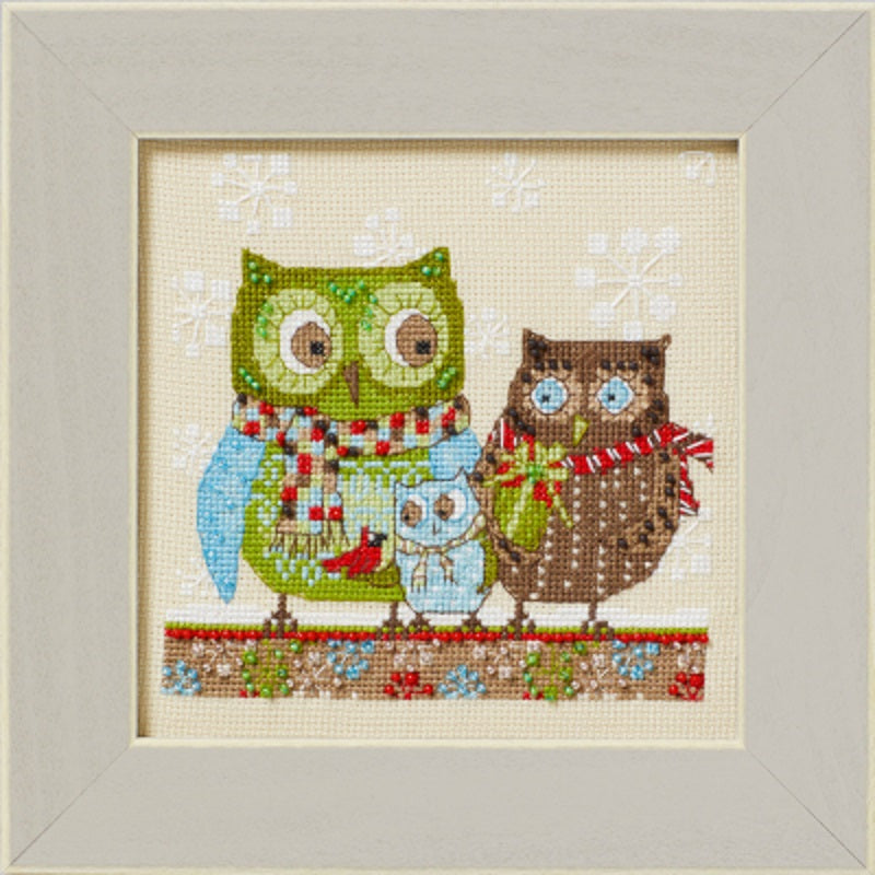 Winter Owls - Debbie Mumm - Mill Hill - Cross Stitch Kit