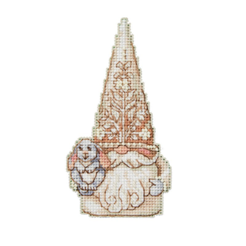 Rabbit Gnome - Jim Shore - Mill Hill - Cross Stitch Kit