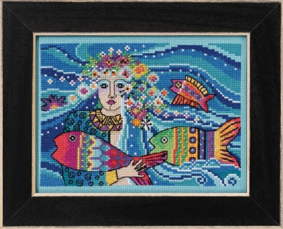 Ocean Goddess - Laurel Burch - Mill Hill - Cross Stitch Kit - LB30-2111