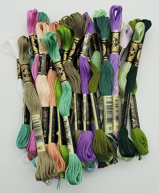 DMC Floss Set for The Three Mermaids - Mirabilia MD178