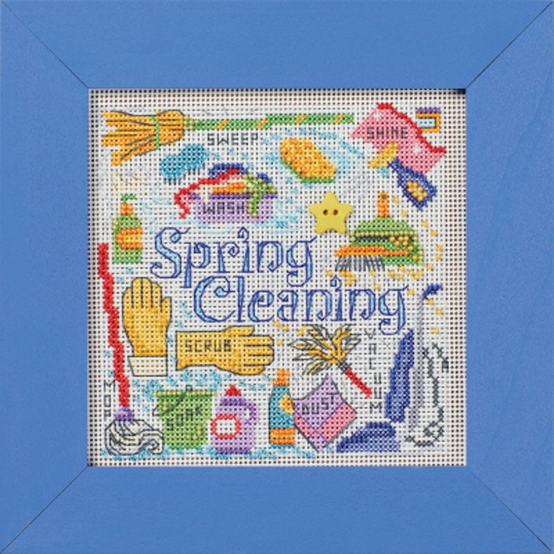 Spring Cleaning - Mill Hill Buttons and Beads - Cross Stitch Kit