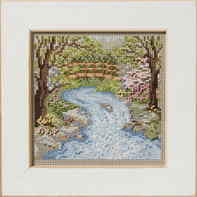 Waterfall - Mill Hill Buttons and Beads - Cross Stitch Kit