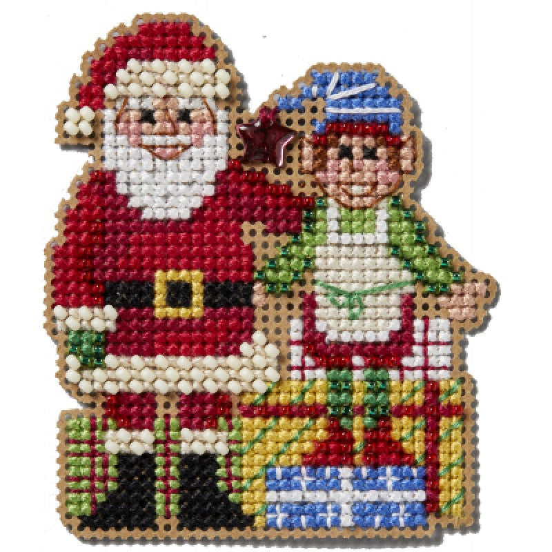 North Pole Buddies - Mill Hill - Winter Holiday - Cross Stitch Kit