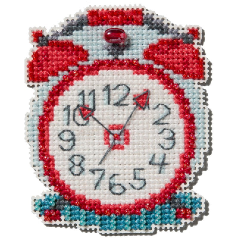 Vintage Clock - Mill Hill - Spring Bouquet - Cross Stitch Kit