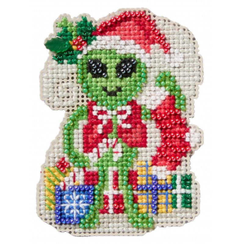 Alien Elf - Mill Hill - Winter Holiday - Cross Stitch Kit
