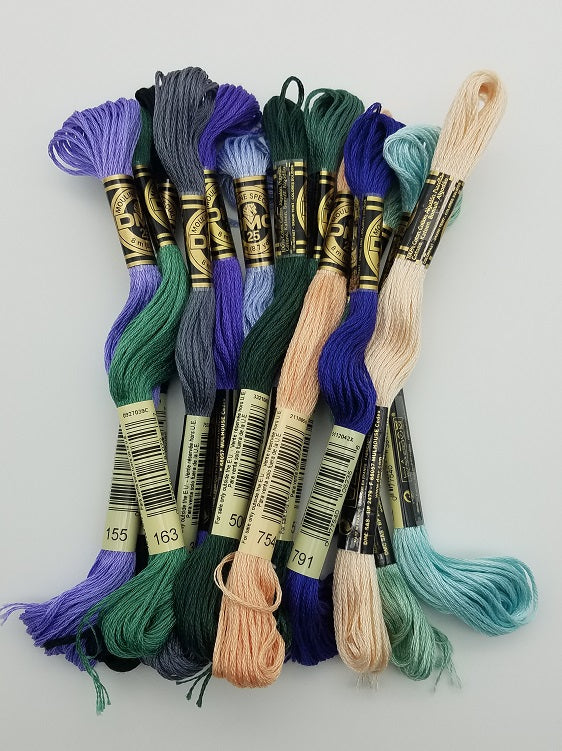 DMC Floss Set for Cleo - Nora Corbett NC209