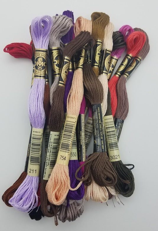 DMC Floss Set for Miss Lole's Daggerwing - Nora Corbett NC240