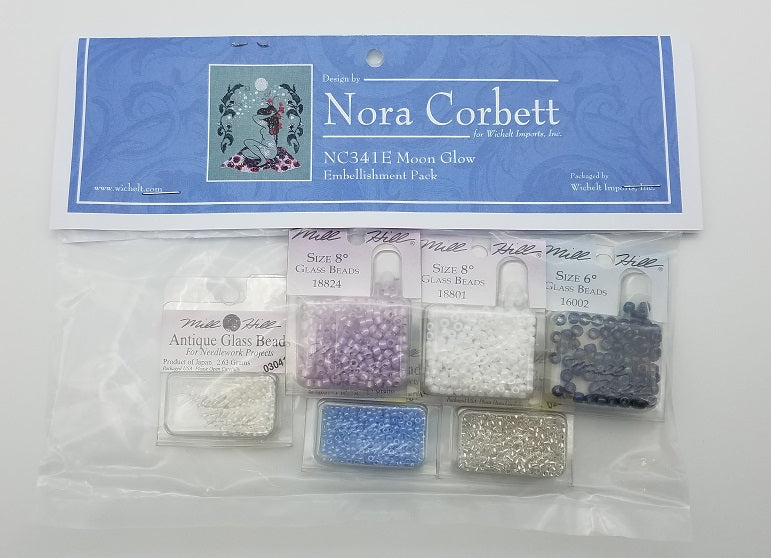 Moon Glow - Nora Corbett - Chart, Beads, All Thread - NC341
