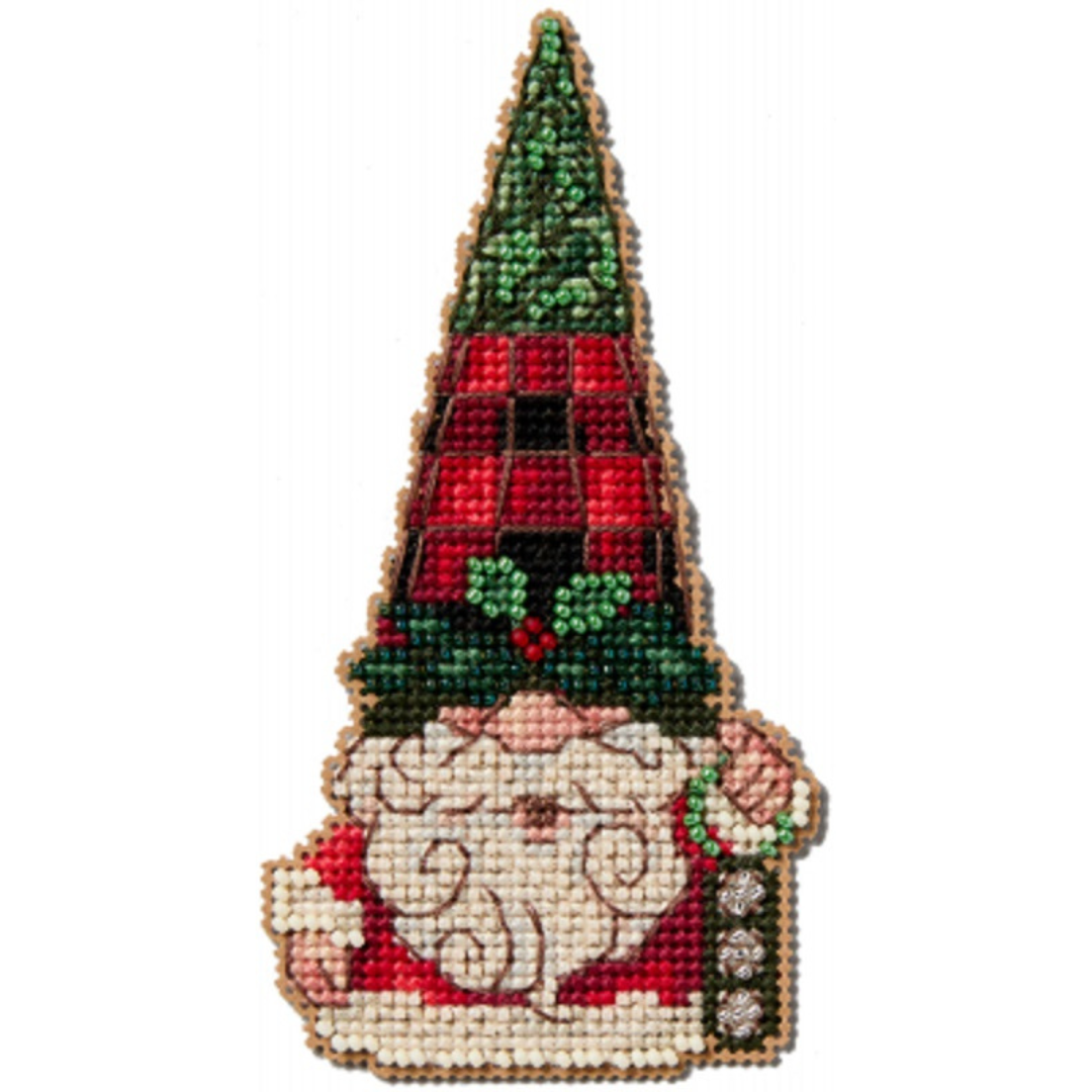 Gnome with Bells - Jim Shore - Mill Hill - Cross Stitch Kit