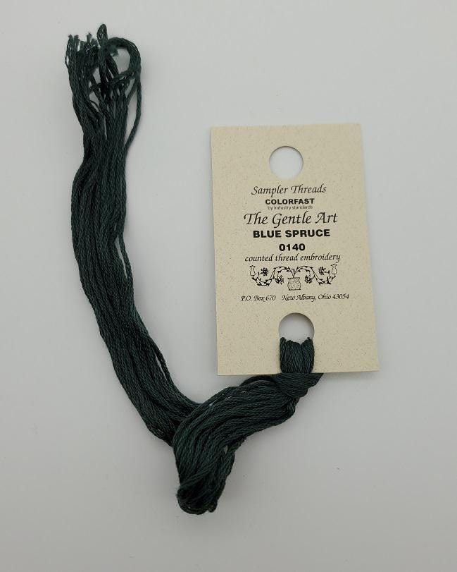 Blue Spruce - Gentle Art Sampler Hand-Dyed Floss - 0140