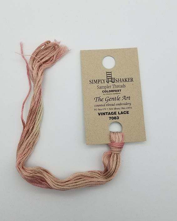Vintage Lace - Gentle Art Simply Shaker Hand-Dyed Floss - 7083