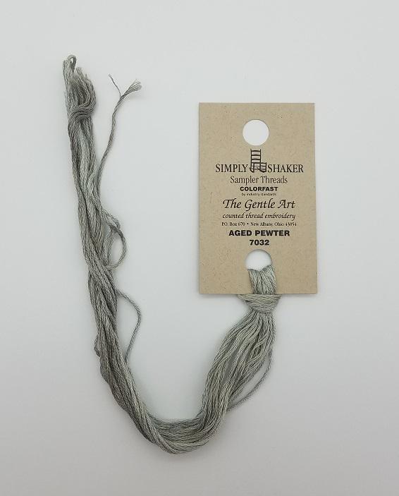 Aged Pewter - Gentle Art Simply Shaker Hand-Dyed Floss - 7032