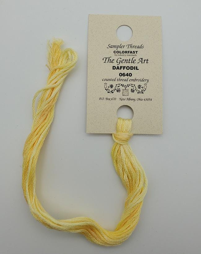 Daffodil - Gentle Art Sampler Hand-Dyed Floss - 0640
