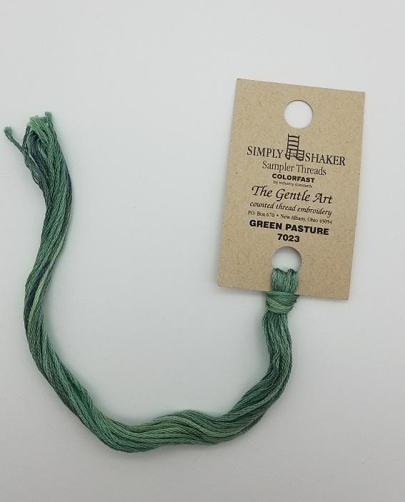 Green Pasture - Gentle Art Simply Shaker Hand-Dyed Floss - 7023