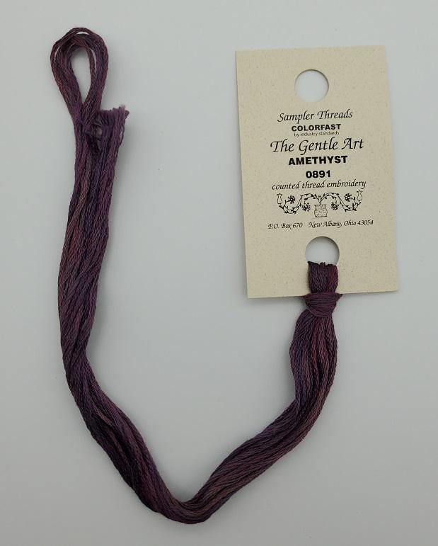 Amethyst - Gentle Art Sampler Hand-Dyed Floss - 0891