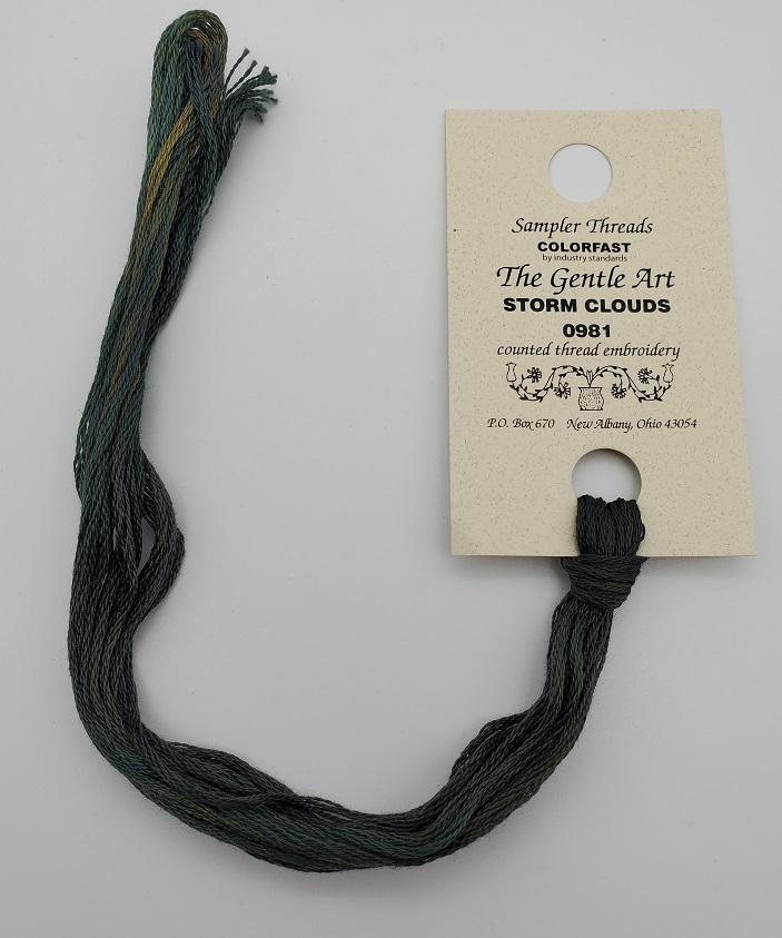 Storm Clouds - Gentle Art Sampler Hand-Dyed Floss - 0981