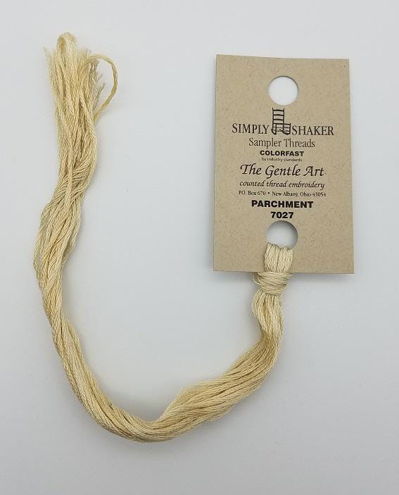 Parchment - Gentle Art Simply Shaker Hand-Dyed Floss - 7027