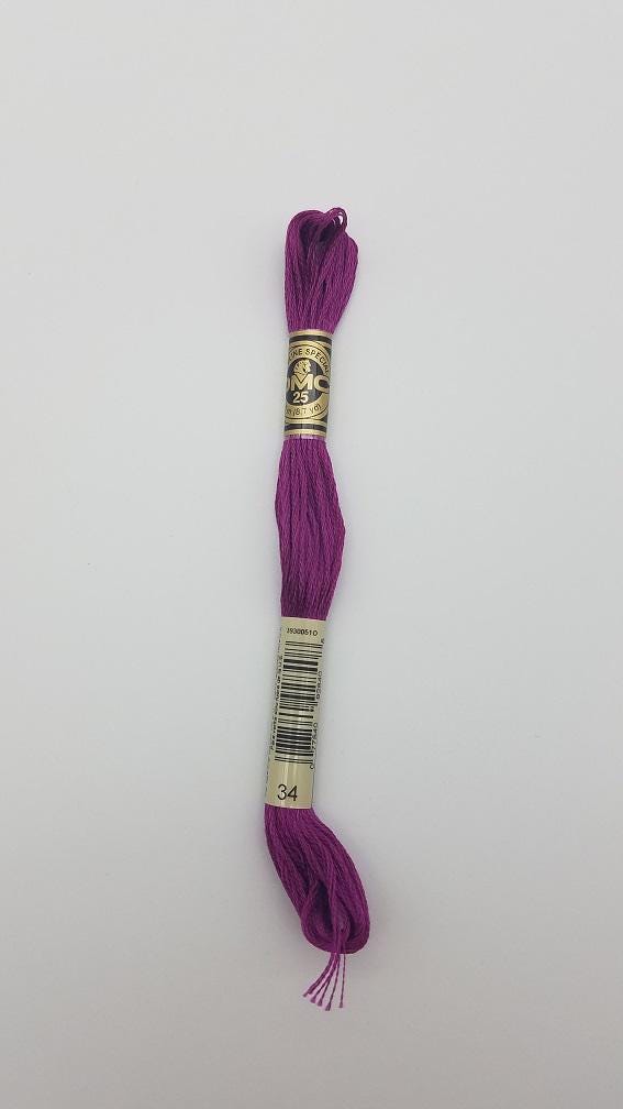 DMC 34 - 6-Strand Floss - Dark Fuchsia