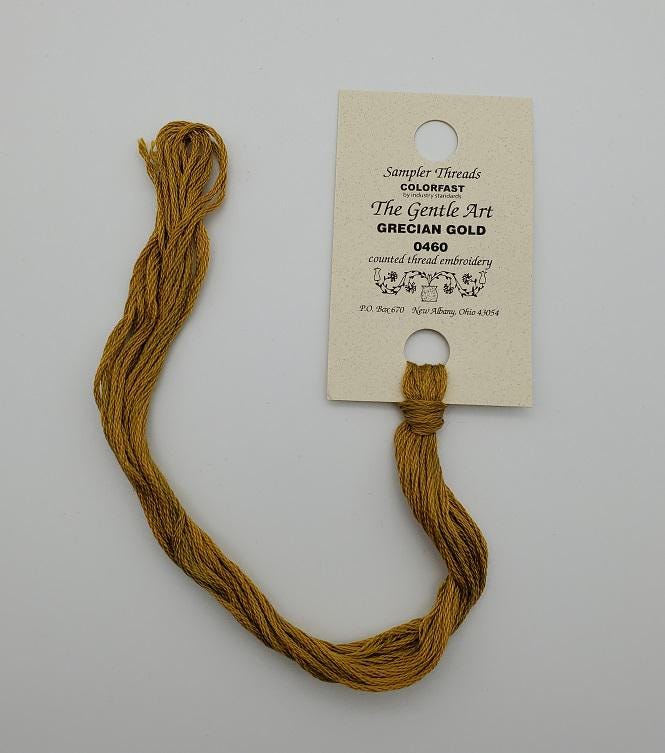 Grecian Gold - Gentle Art Sampler Hand-Dyed Floss - 0460