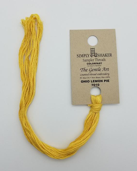 Ohio Lemon Pie - Gentle Art Simply Shaker Hand-Dyed Floss - 7010