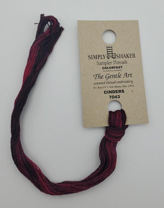 Cinders - Gentle Art Simply Shaker Hand-Dyed Floss - 7043
