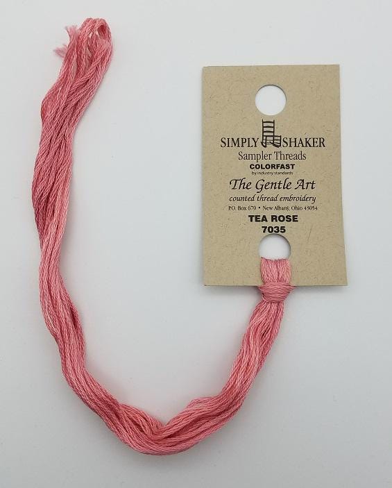 Tea Rose - Gentle Art Simply Shaker Hand-Dyed Floss - 7035