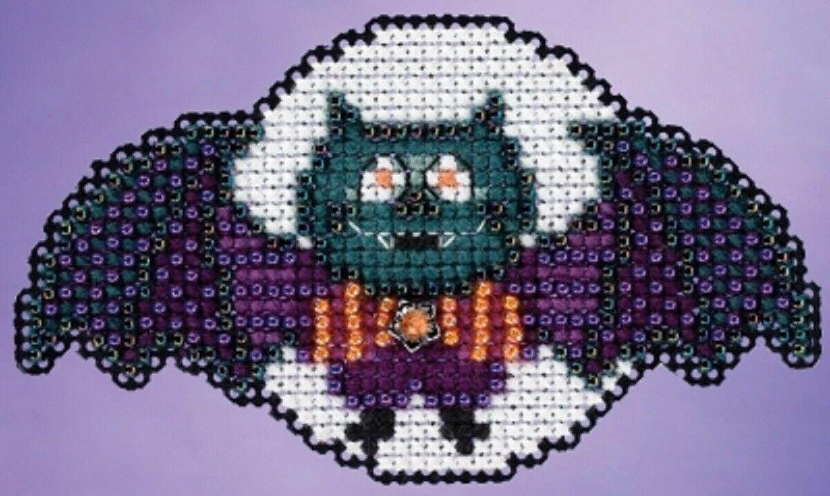 Boris the Bat - Mill Hill - Autumn Harvest - Cross Stitch Kit