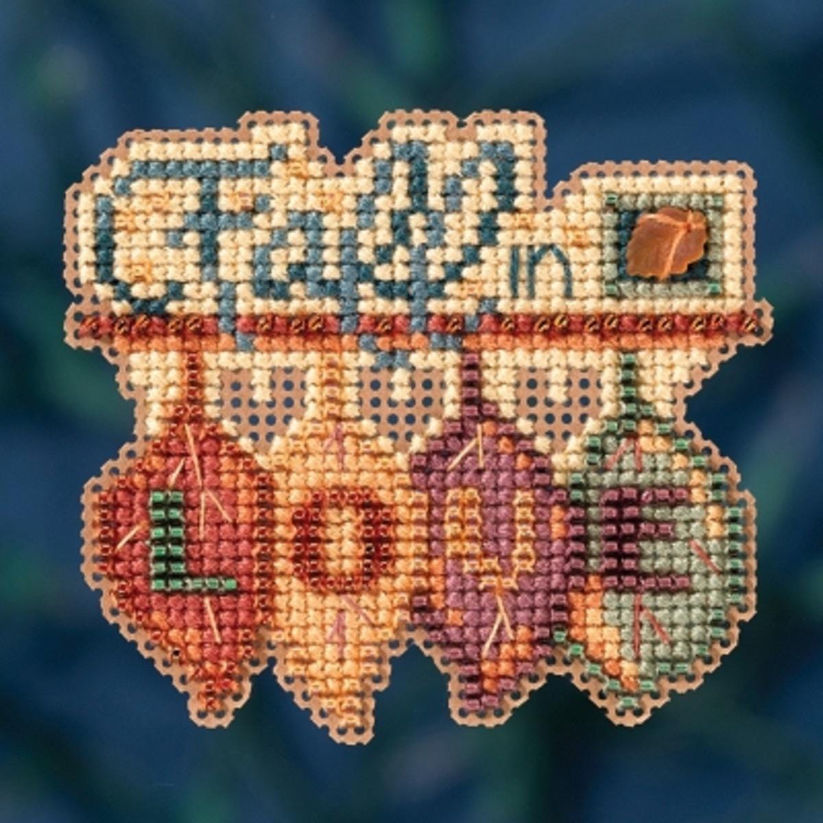 Fall In Love - Mill Hill - Autumn Harvest - Cross Stitch Kit