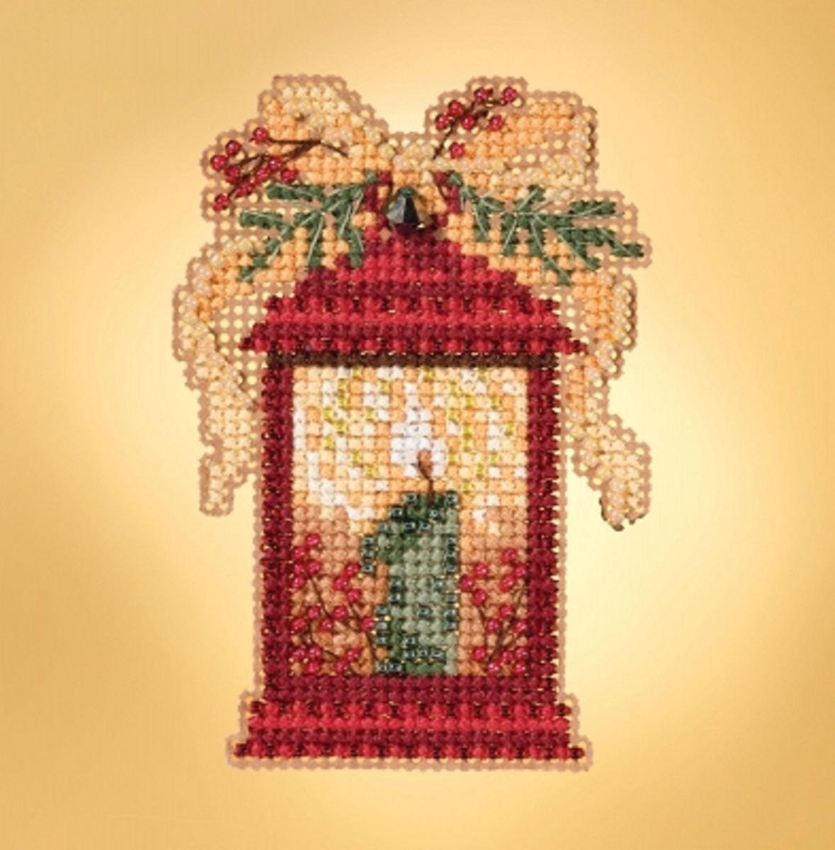 Mill Hill - Winter Holiday - Christmas Lantern - Cross Stitch Kit - MH18-1934