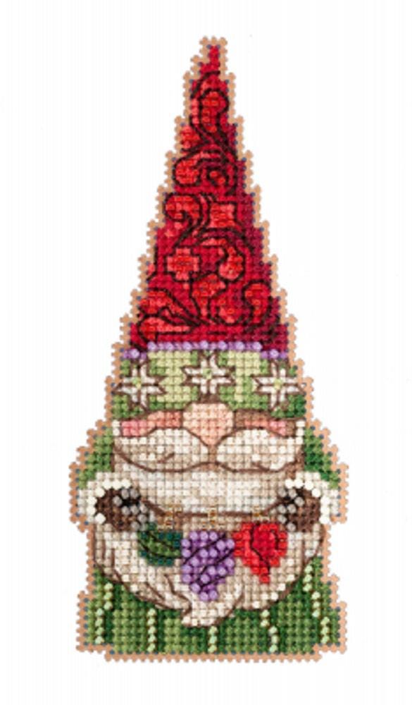 Gnome with Ornaments - Jim Shore - Mill Hill - Cross Stitch Kit