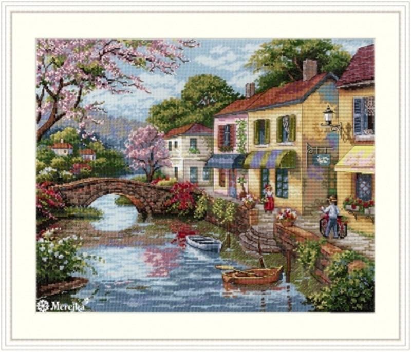Quaint Village Shops - Merejka - Counted Cross Stitch Kit - MK174