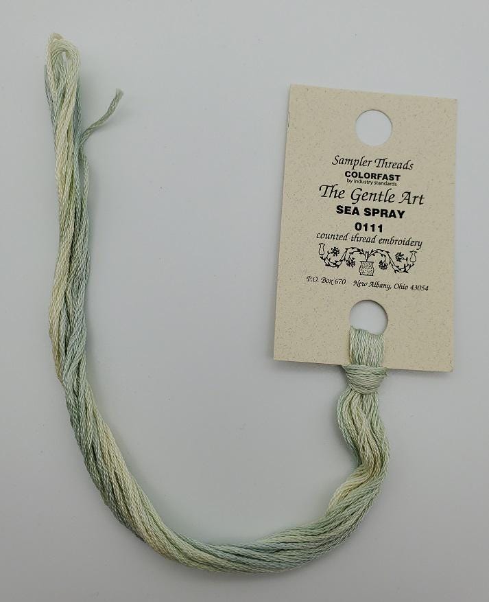 Sea Spray - Gentle Art Sampler Hand-Dyed Floss - 0111