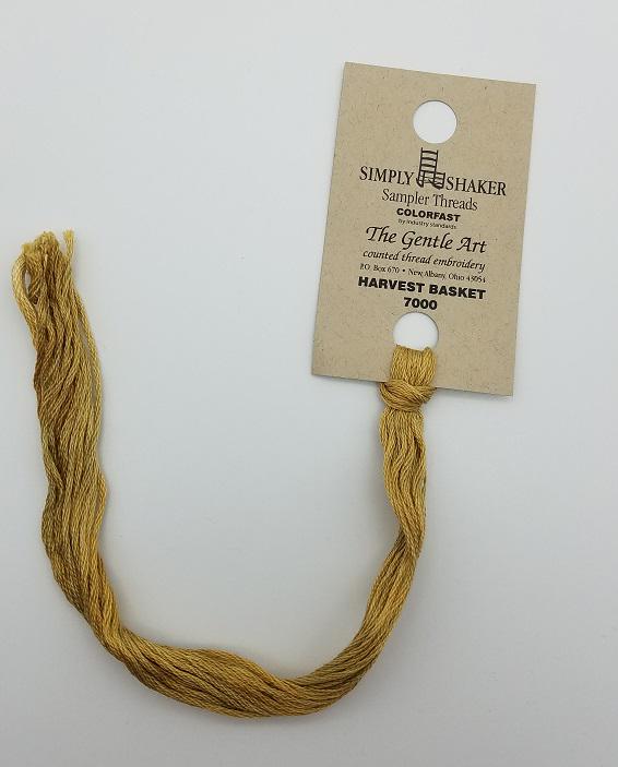 Harvest Basket - Gentle Art Simply Shaker Hand-Dyed Floss - 7000