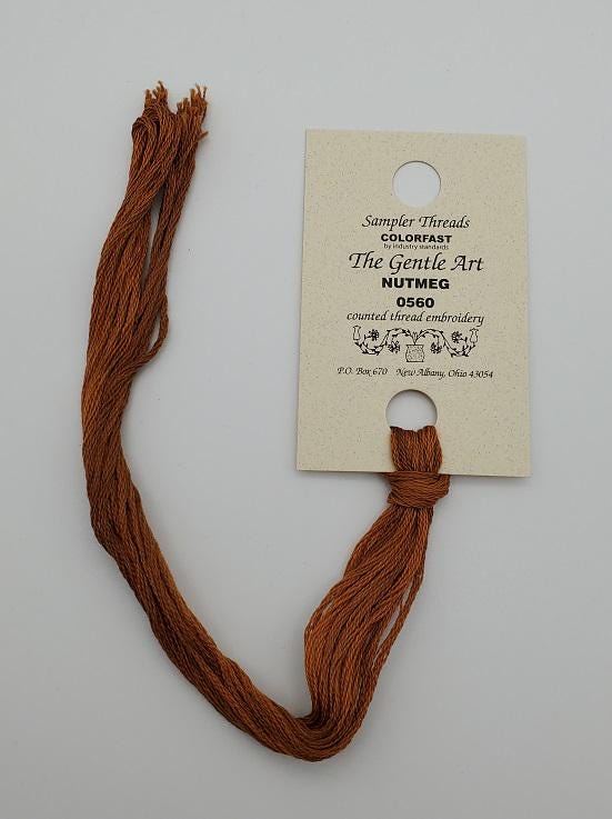 Nutmeg - Gentle Art Sampler Hand-Dyed Floss - 0560