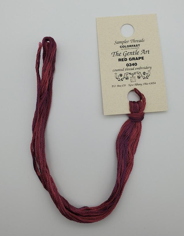 Red Grape - Gentle Art Sampler Hand-Dyed Floss - 0340