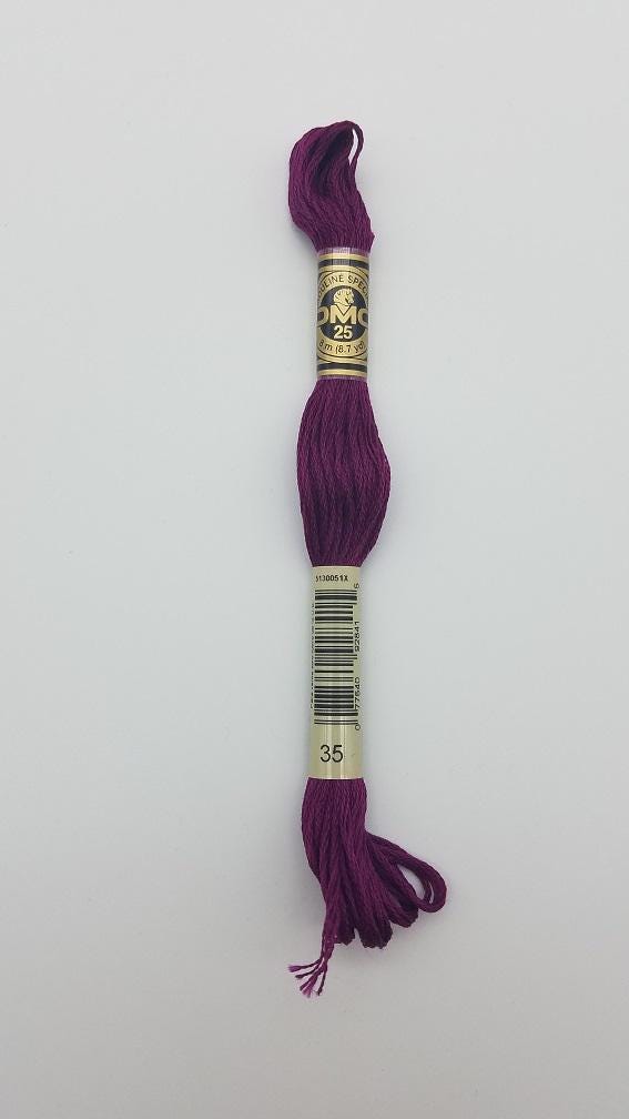 DMC 35 - 6-Strand Floss - Very Dark Fuchsia