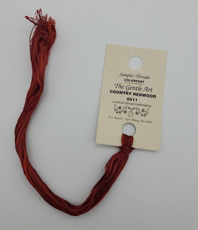 Country Redwood - Gentle Art Sampler Hand-Dyed Floss - 0511