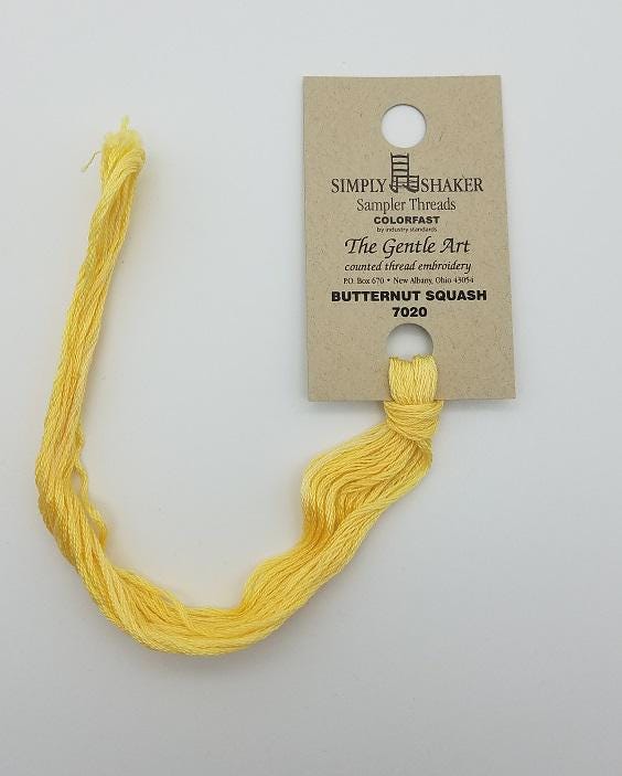 Butternut Squash - Gentle Art Simply Shaker Hand-Dyed Floss - 7020