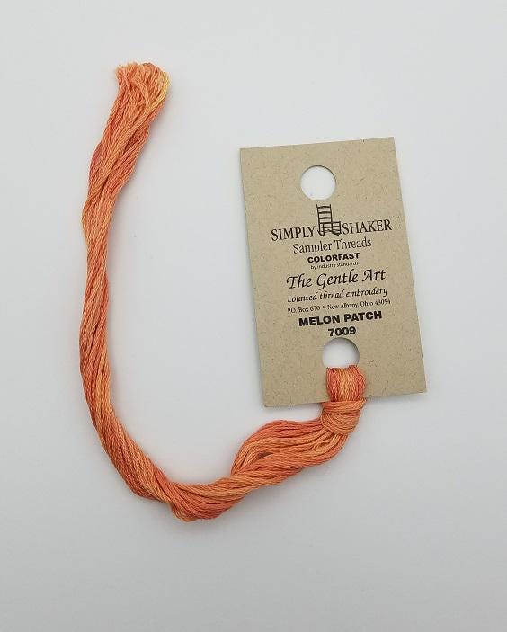 Melon Patch - Gentle Art Simply Shaker Hand-Dyed Floss - 7009