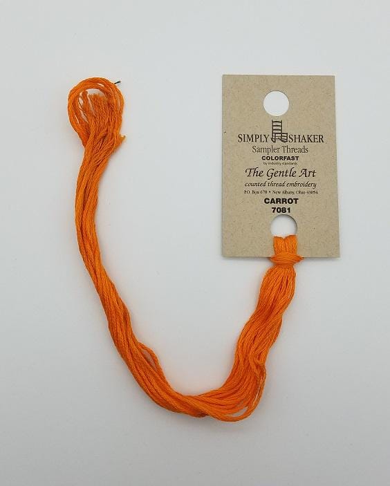 Carrot - Gentle Art Simply Shaker Hand-Dyed Floss - 7081