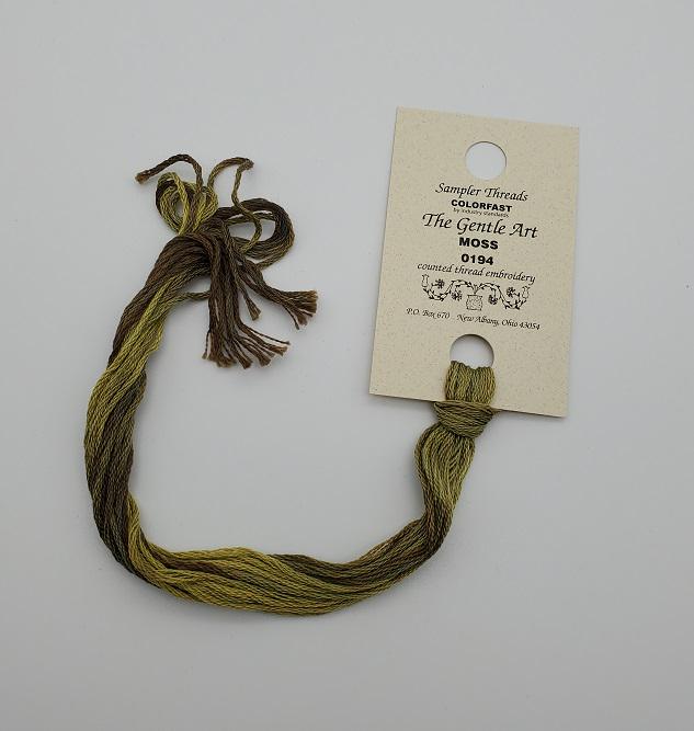 Moss - Gentle Art Sampler Hand-Dyed Floss - 0194