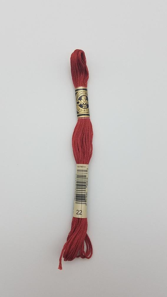 DMC 22 - 6-Strand Floss - Alizarin