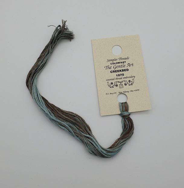 Creekbed - Gentle Art Sampler Hand-Dyed Floss - 1070