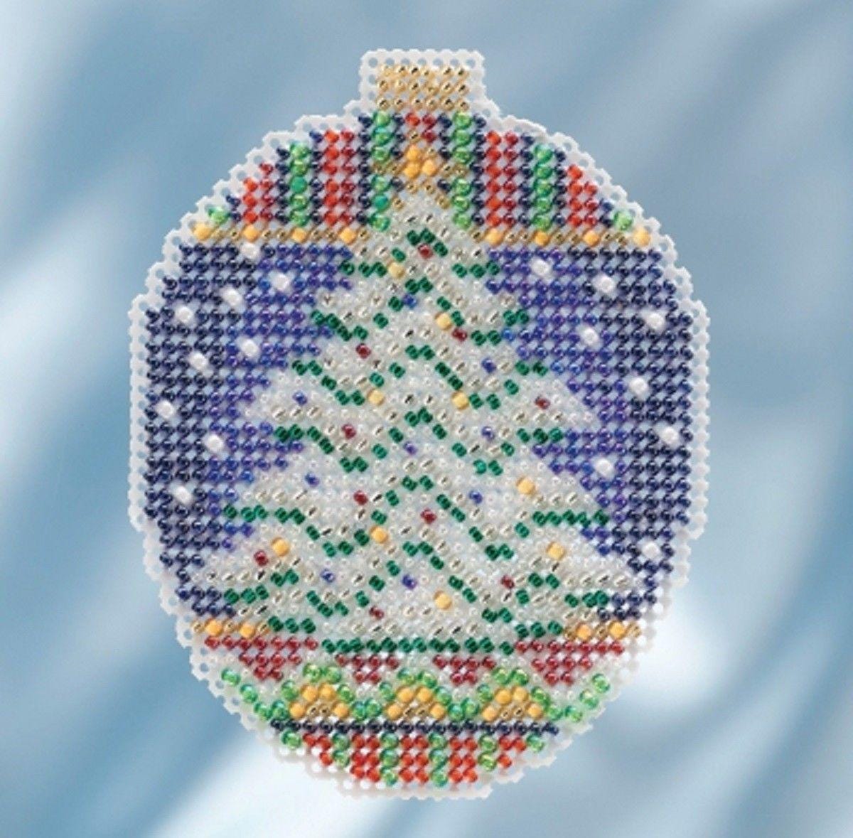 Icy Evergreen - Mill Hill - Beaded Holiday - Cross Stitch Kit