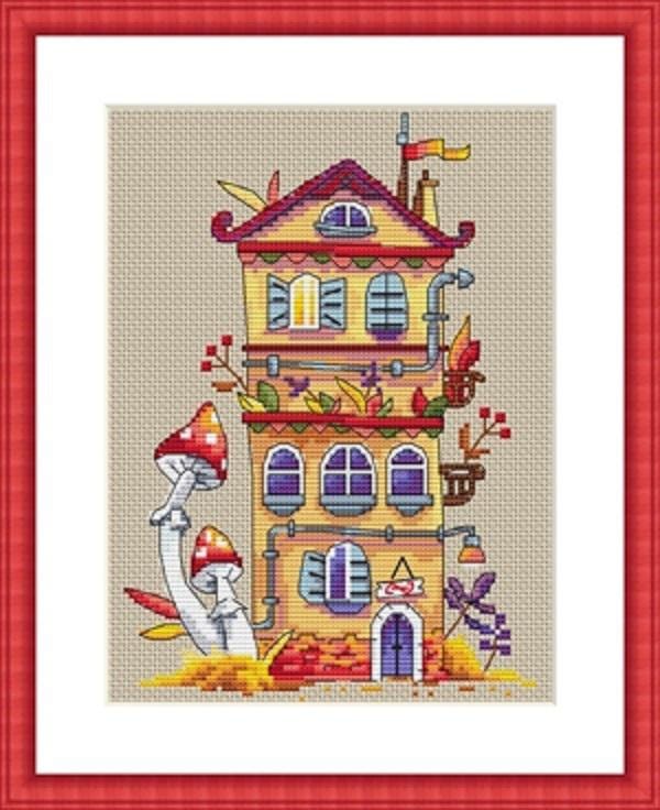 Autumn House - Merejka - Counted Cross Stitch Kit - MK54